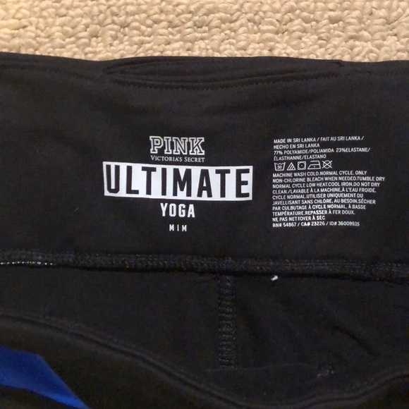 Pink Ultimate Yoga Capri Leggings - Picture 6 of 6